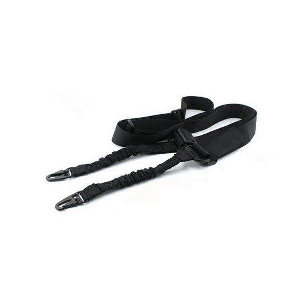 Tactical 2 Point Gun Sling Metal Buckle Hunting Rifle Sling Strap Shoulder Strap