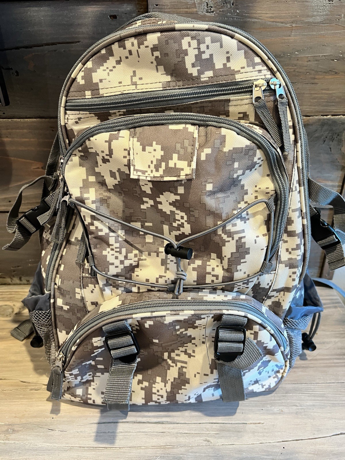 Emergency Kit With Camo Backpack Hiking Hunting Camping New Never Used