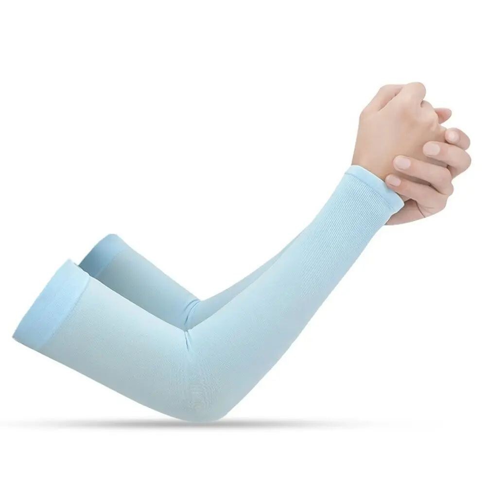 2Pcs Arm Sleeves – UV Protection, Cooling, Warm, Sports, Cycling, Running