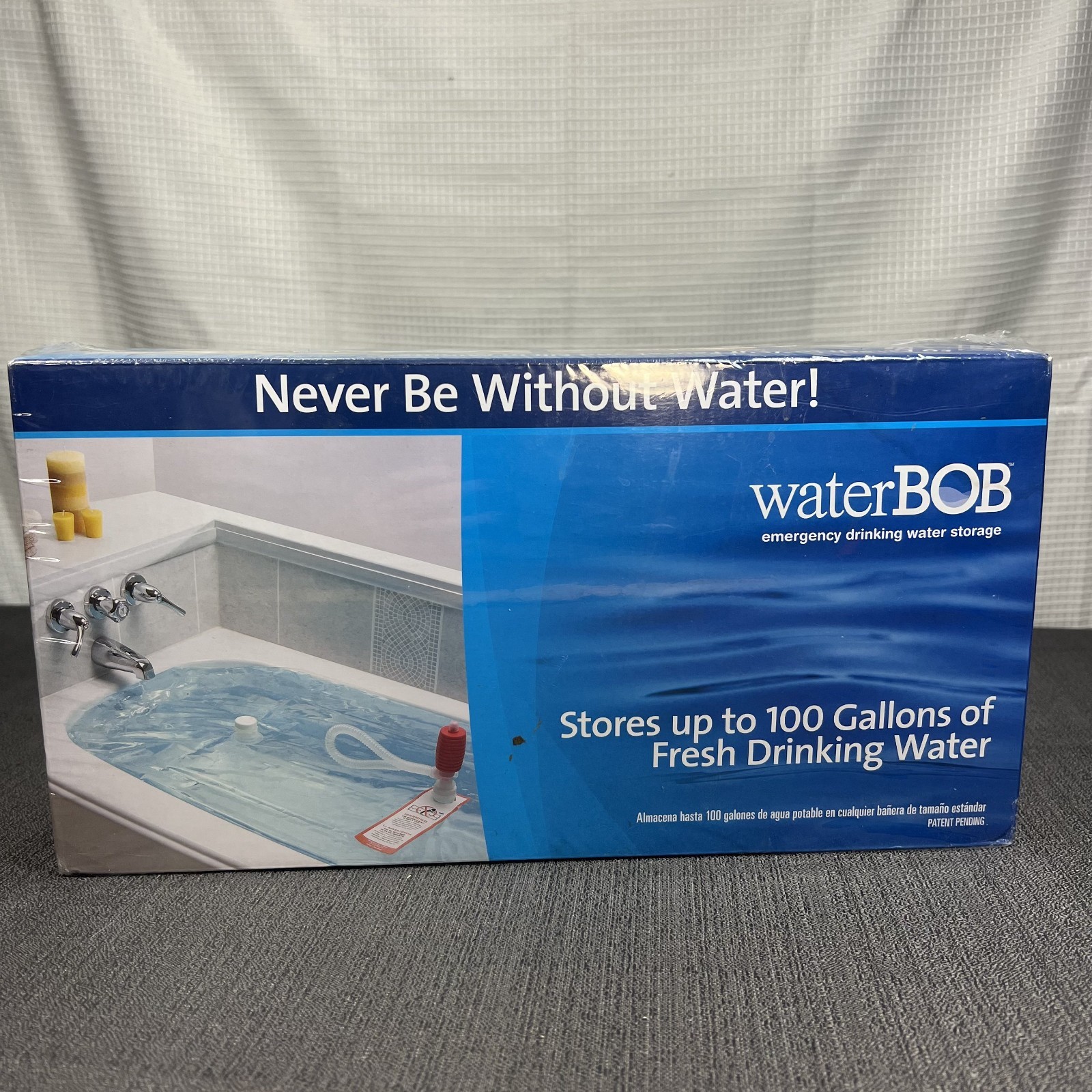 Water BOB Survival Emergency Drinking Fresh Water Storage 100-Gallons Kit – New