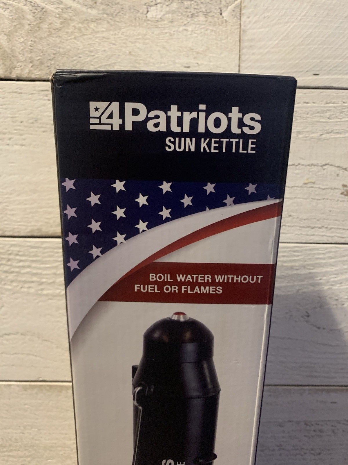 4Patriots Sun Kettle Solar Water Heater Camping & LifeStraw Purifier Emergency
