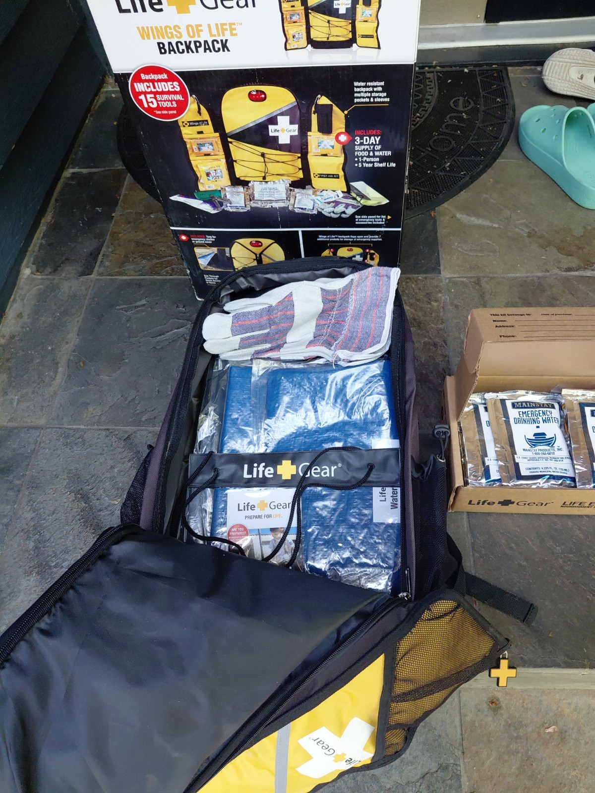Life Gear Wings of Life 3 Day Survival Pack Backpack