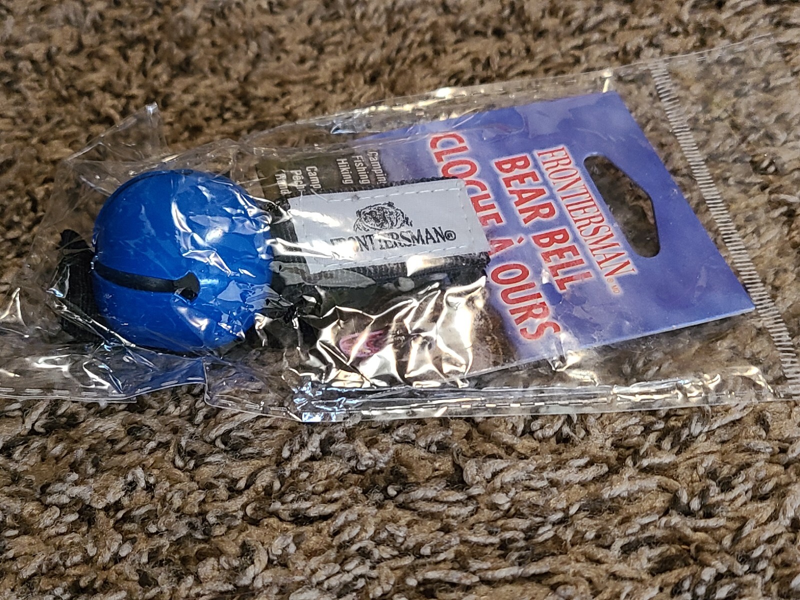 Frontiersman Bear Bell Blue Magnetic Silencer Blue ~ New