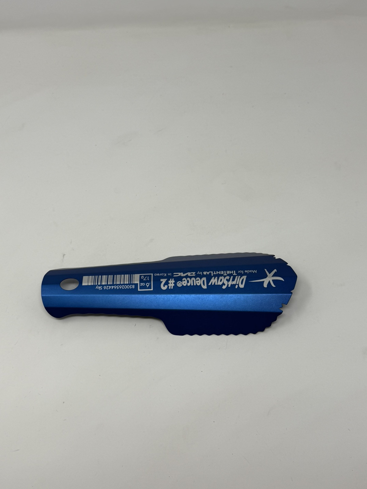 Sky Blue The DirtSaw Deuce #2 Trowel Made for TheTentLab by DAC, .6oz