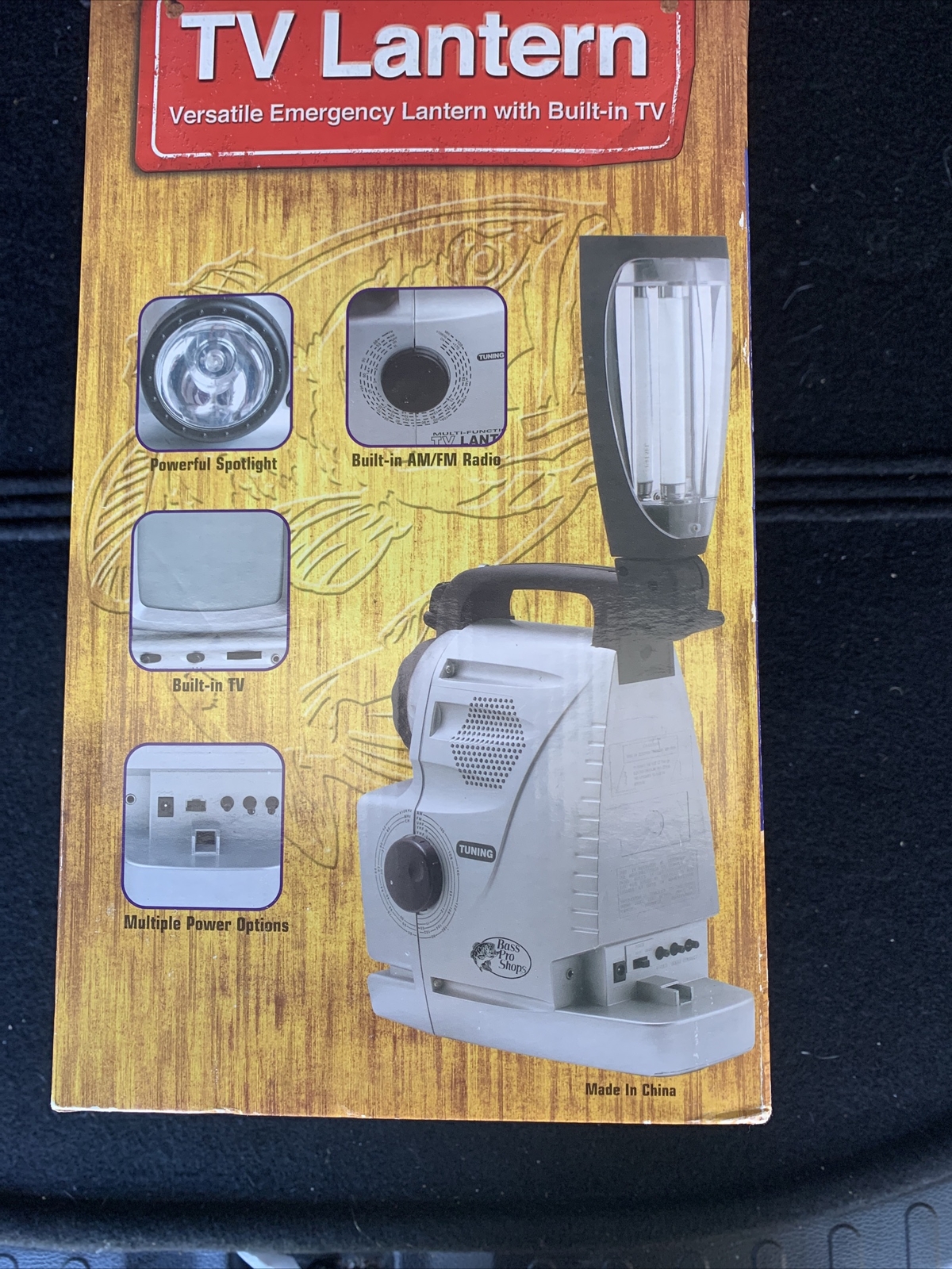 Bass Pro Shops / Outdoor World TV Lantern Model 0255