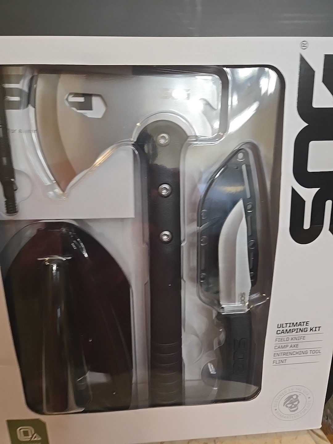 SOG Ultimate Camping Kit. New In Box.