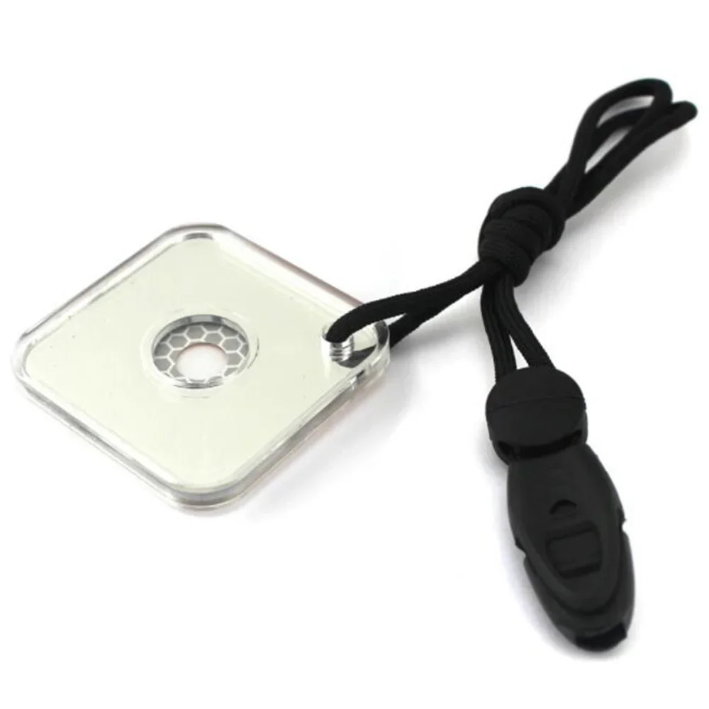 Reflective Signal Mirror for Hiking Camping Emergency Survival Tool Daylight