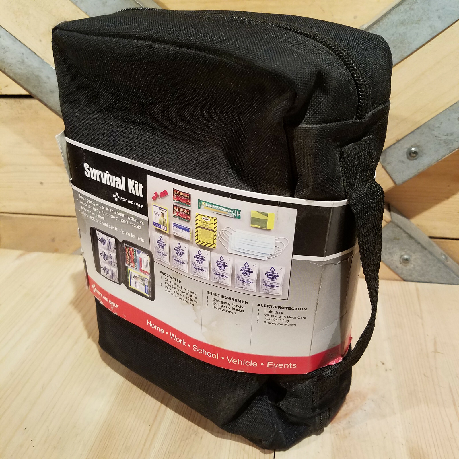 First Aid Only Survival Kit Bag 1 Person 3 Days New – Swanky Barn