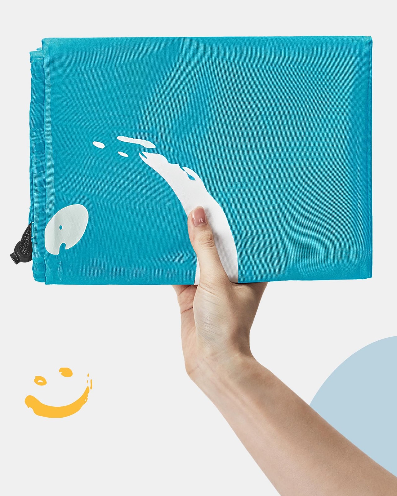 HOMEST 2 Pack XL Wash Me Travel Ⅰ- Me, (Ⅰ-Wash me)Gray & Sky Blue