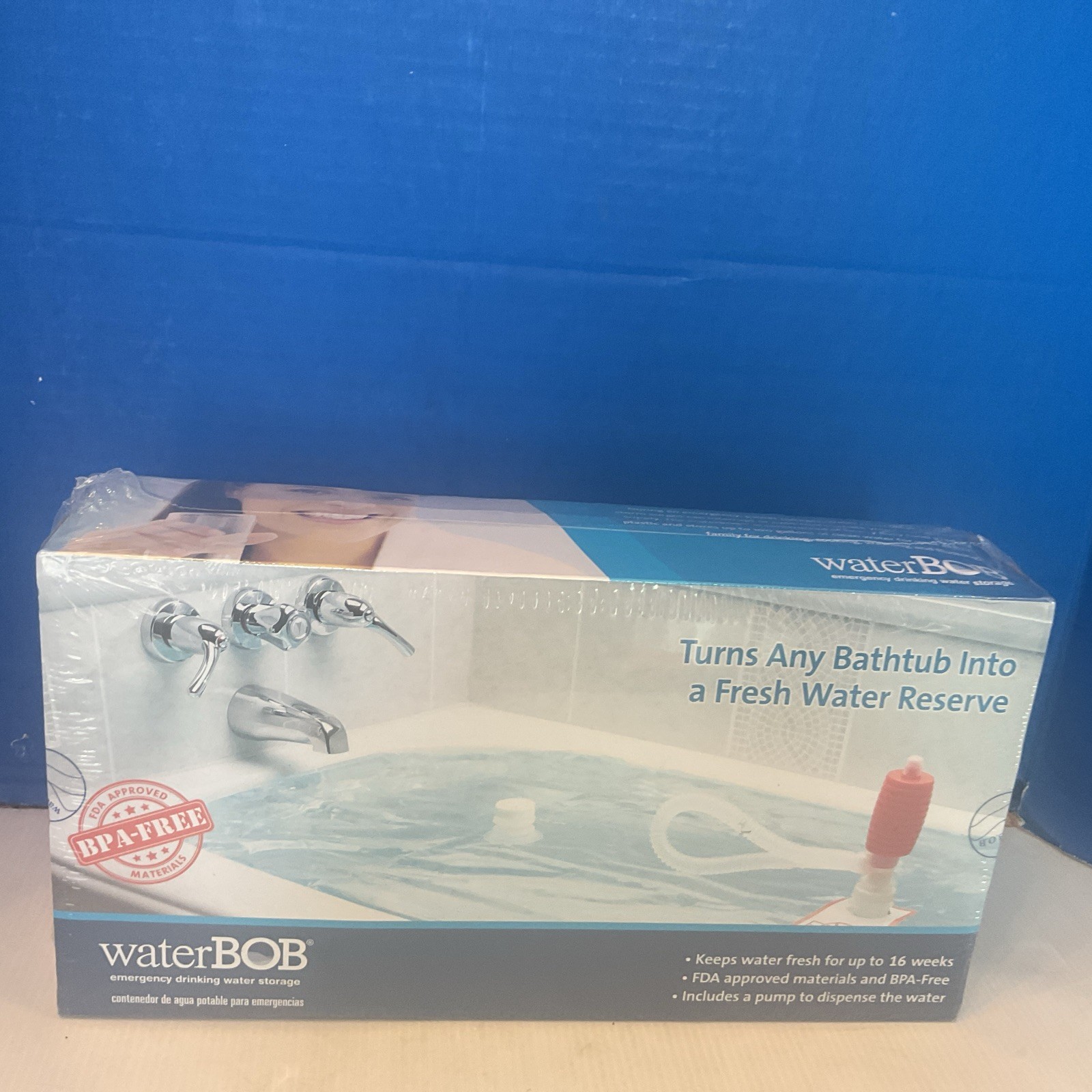 Waterbob Emergency Drinking Water Storage 100 Gallon Survival BRAND NEW SEALED