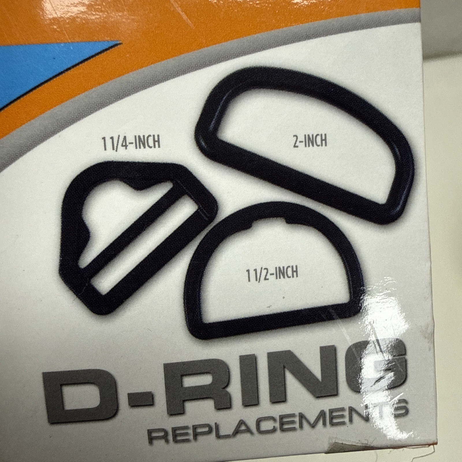 Outdoor Products D-Ring Replacements Asst Sizes Replace Broken Rings Repair Pack