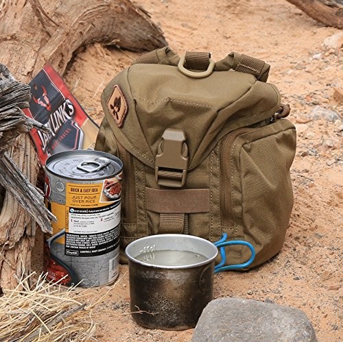 HelikonTex Essential Bushcraft Survival Kit Bag Black