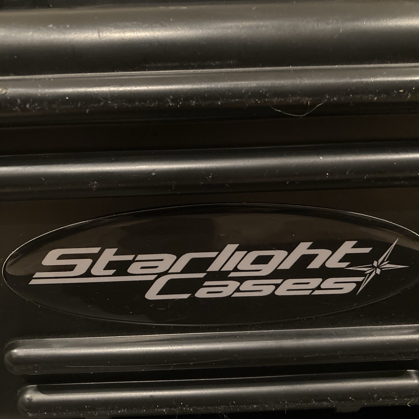 Starlight Cases Black Hard-Sided Case, Lightweight, Sporting Gear, 2Compartment