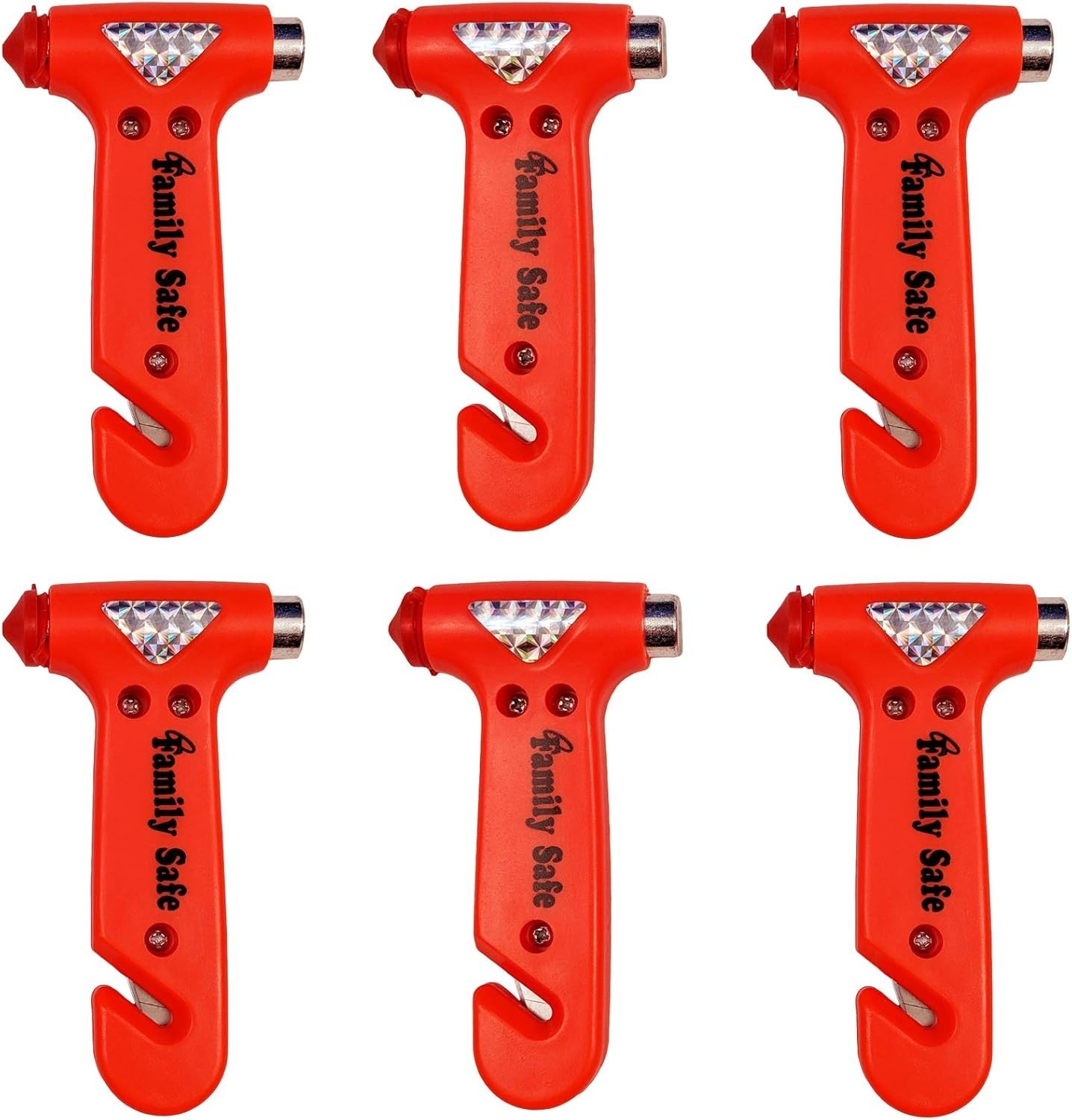 6 Pack Emergency Escape Tool – Essential Seatbelt Cutter & Window Breaker
