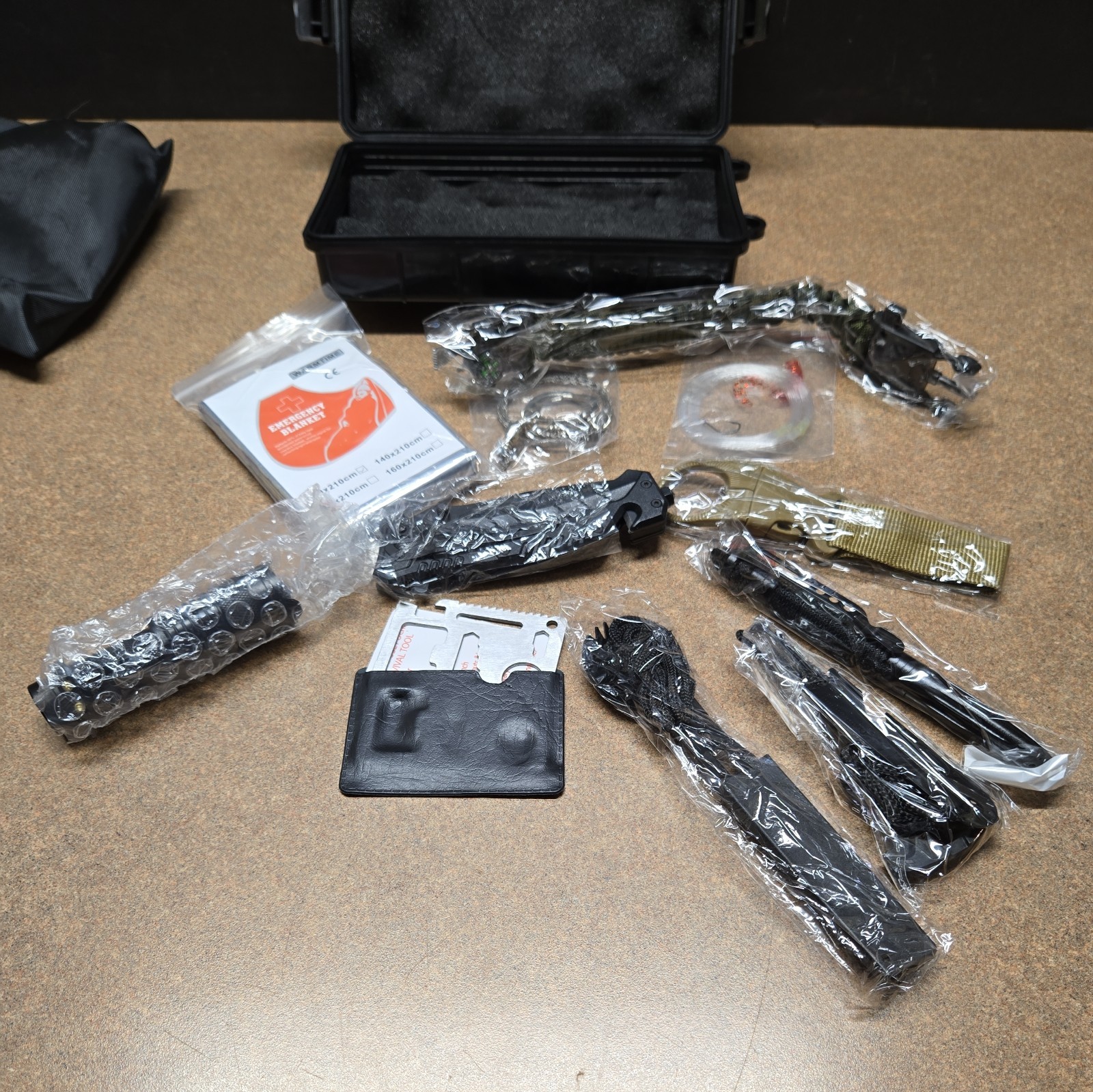 Survival Kit Padded Carrying Case