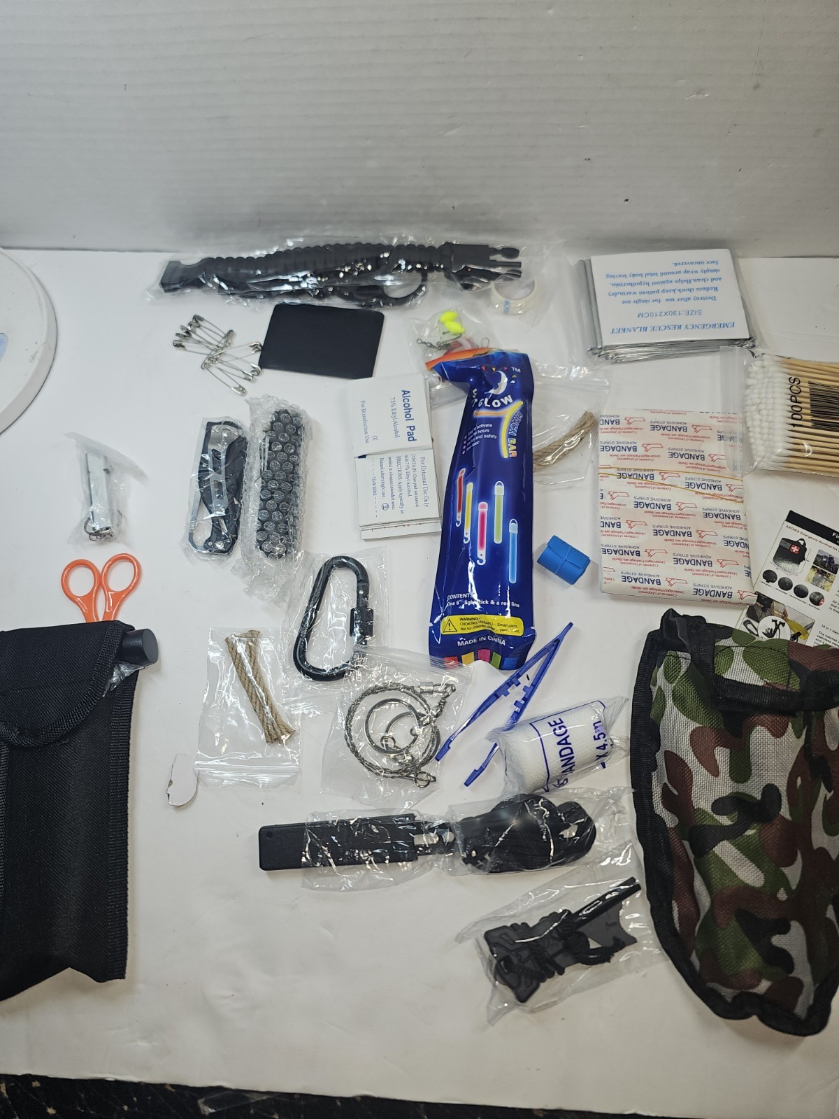 Survival Kits, 149Pcs Survival Gear First Aid Kit IFAK with Molle System