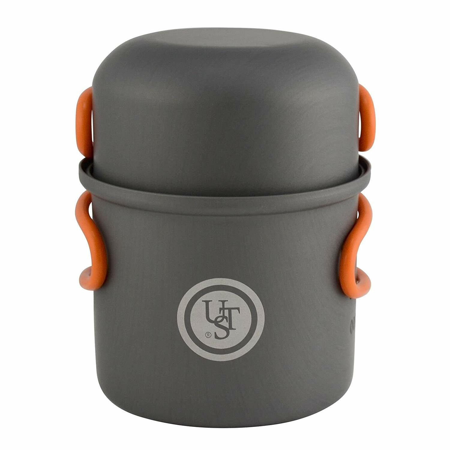 UST Solo Cook Kit Lightweight Compact Pot Set Cookware Camping Survival Gear