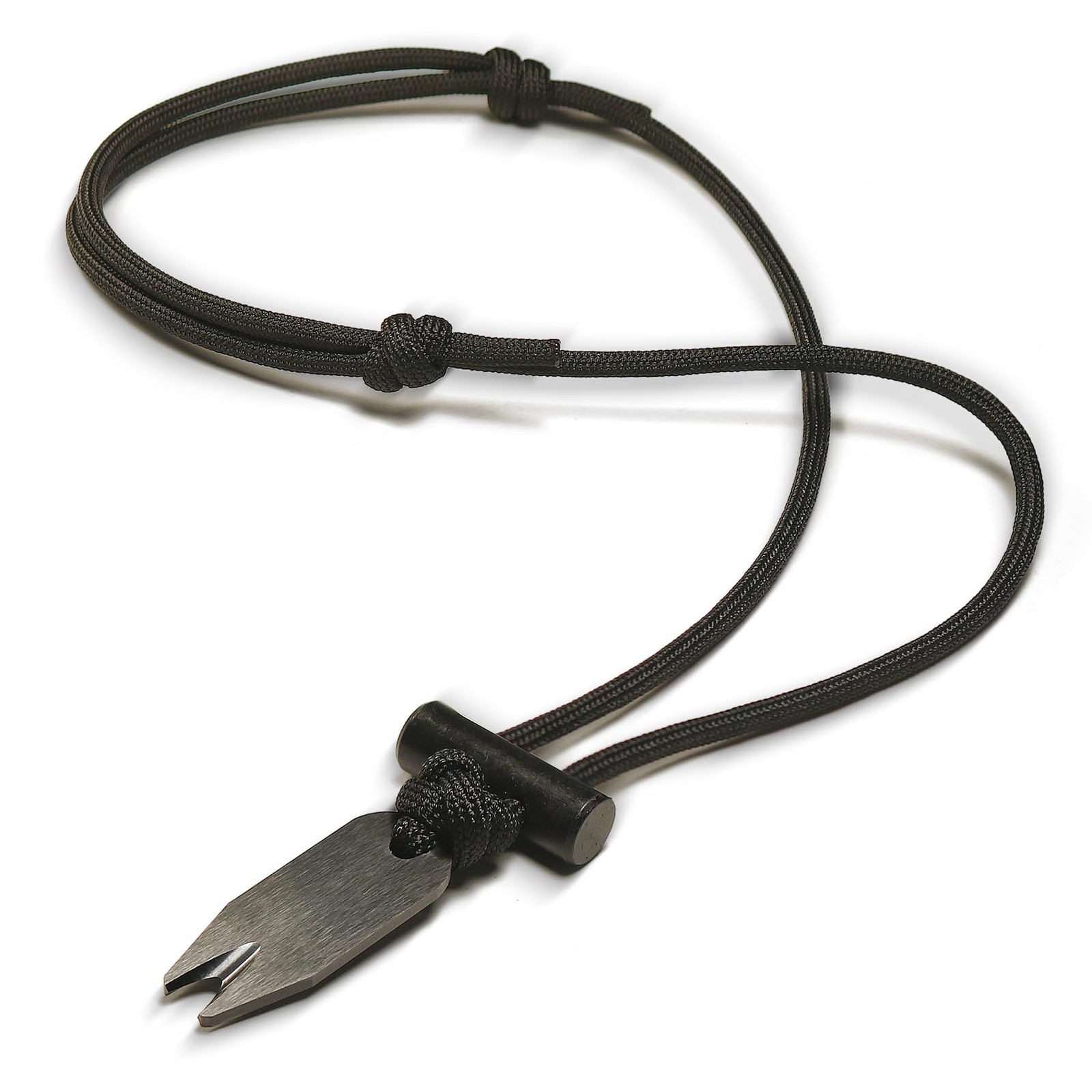 Cerafang Fire Starter Necklace Fishing Line Cutter Ceramic Pendant