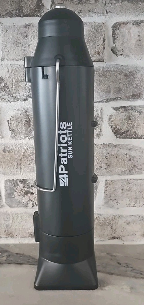 4Patriots Sun Kettle Water Heater: Portable Solar Thermos 16.9fl oz / 500ml
