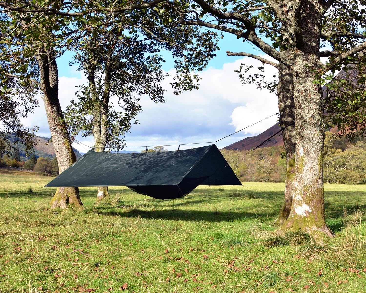 DD Hammocks Superlight Tarp (Olive Green) Large, Olive Green