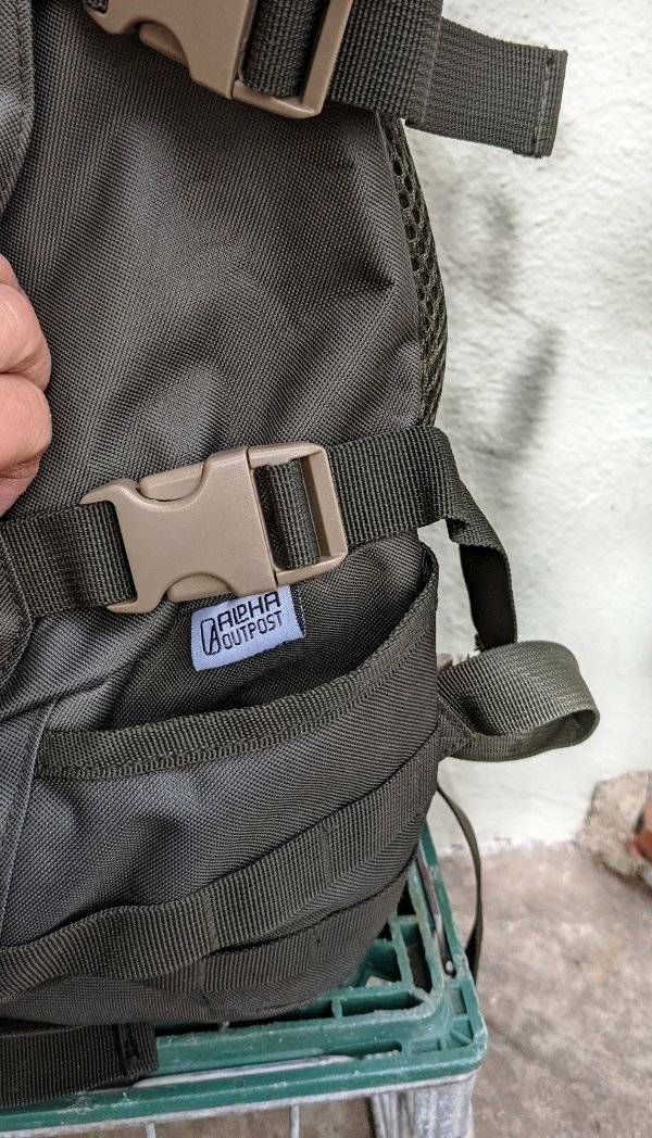 Alpha Outpost Molle Olive Drab Tactical Survival Backpack NICE!