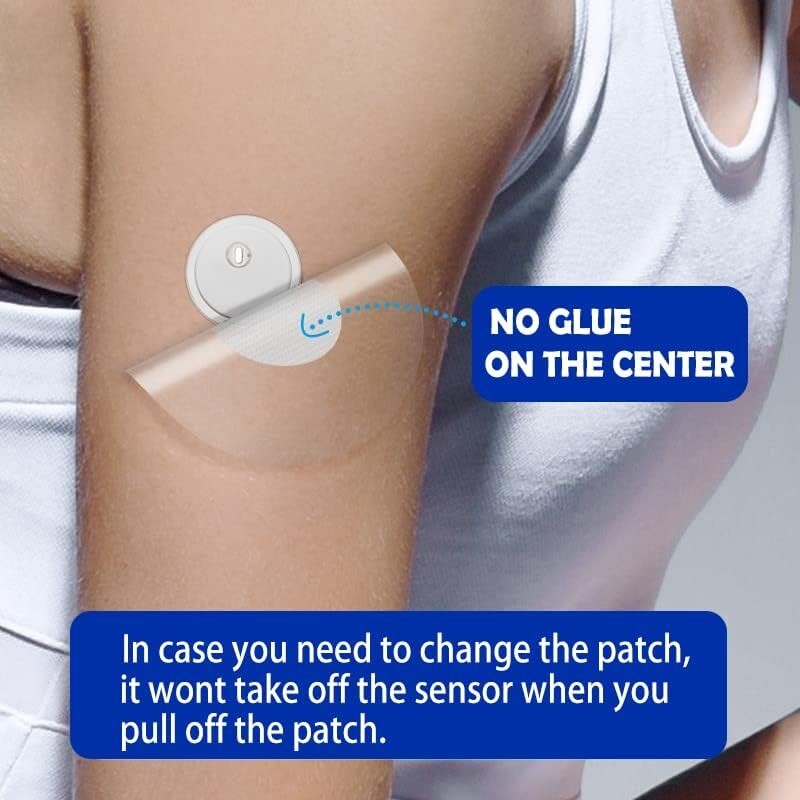 Hypoallergenic Waterproof Sensor Covers for Libre 3 – 15 Days of Full Protection