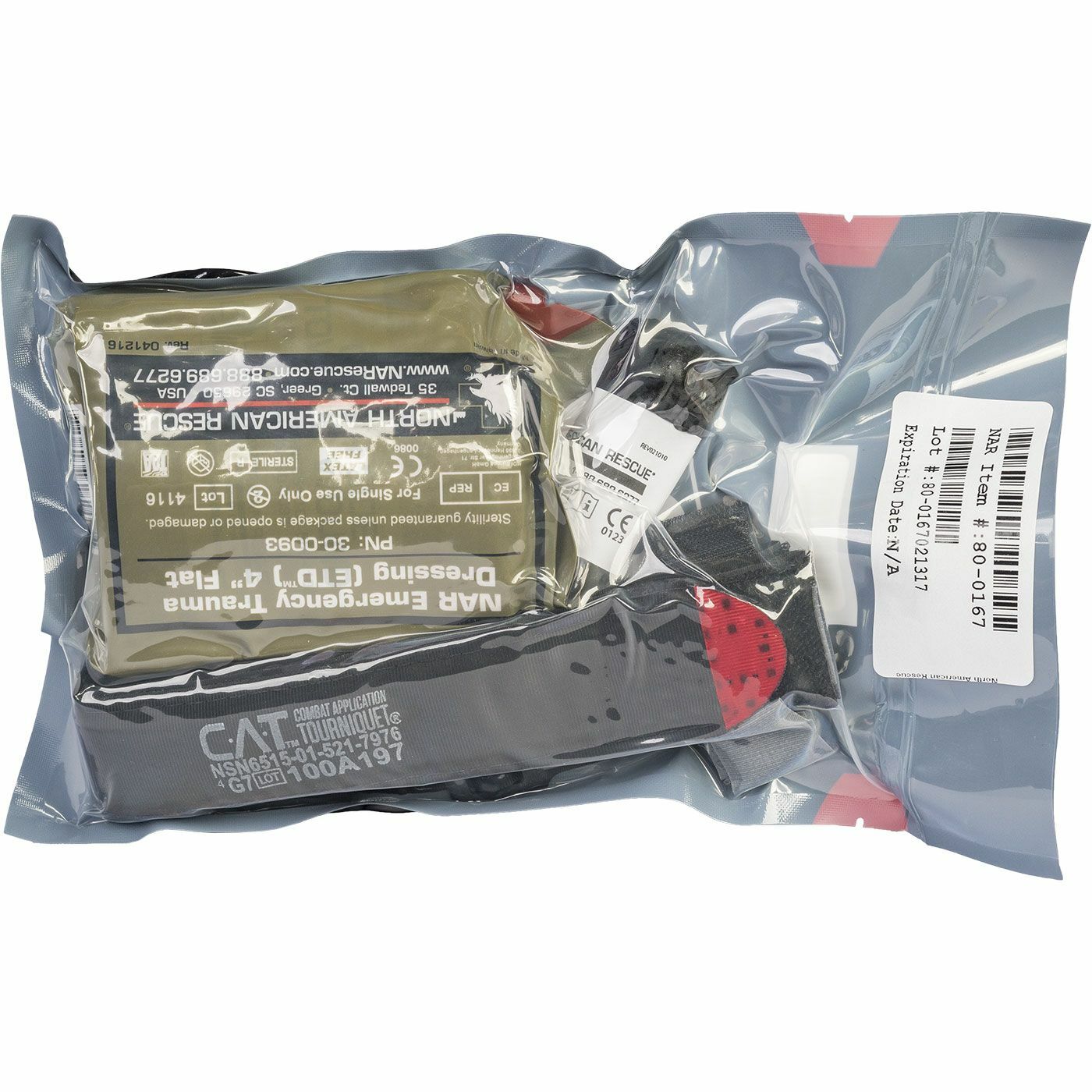 IPOK “Individual Patrol Officer Kit” w/ CAT Tourniquet and Rolled Gauze