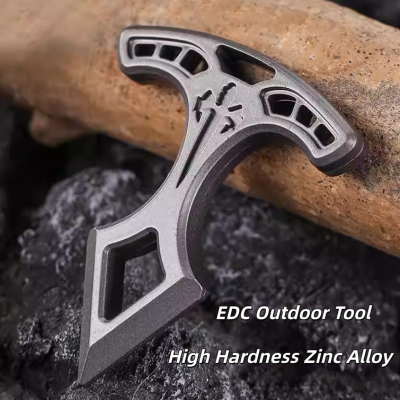 Multifunction EDC alloy Tool with rope car window breaker outdoor Survival Gear