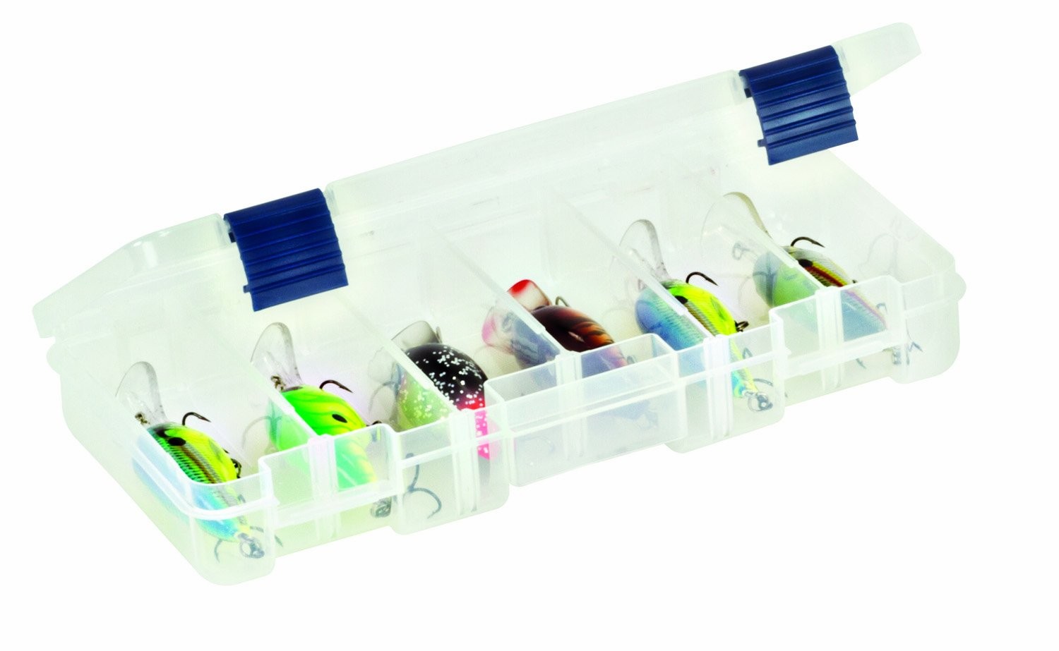 Plano Stowaway Box with Adjustable Dividers, Clear, 2361000, One Size, Clear