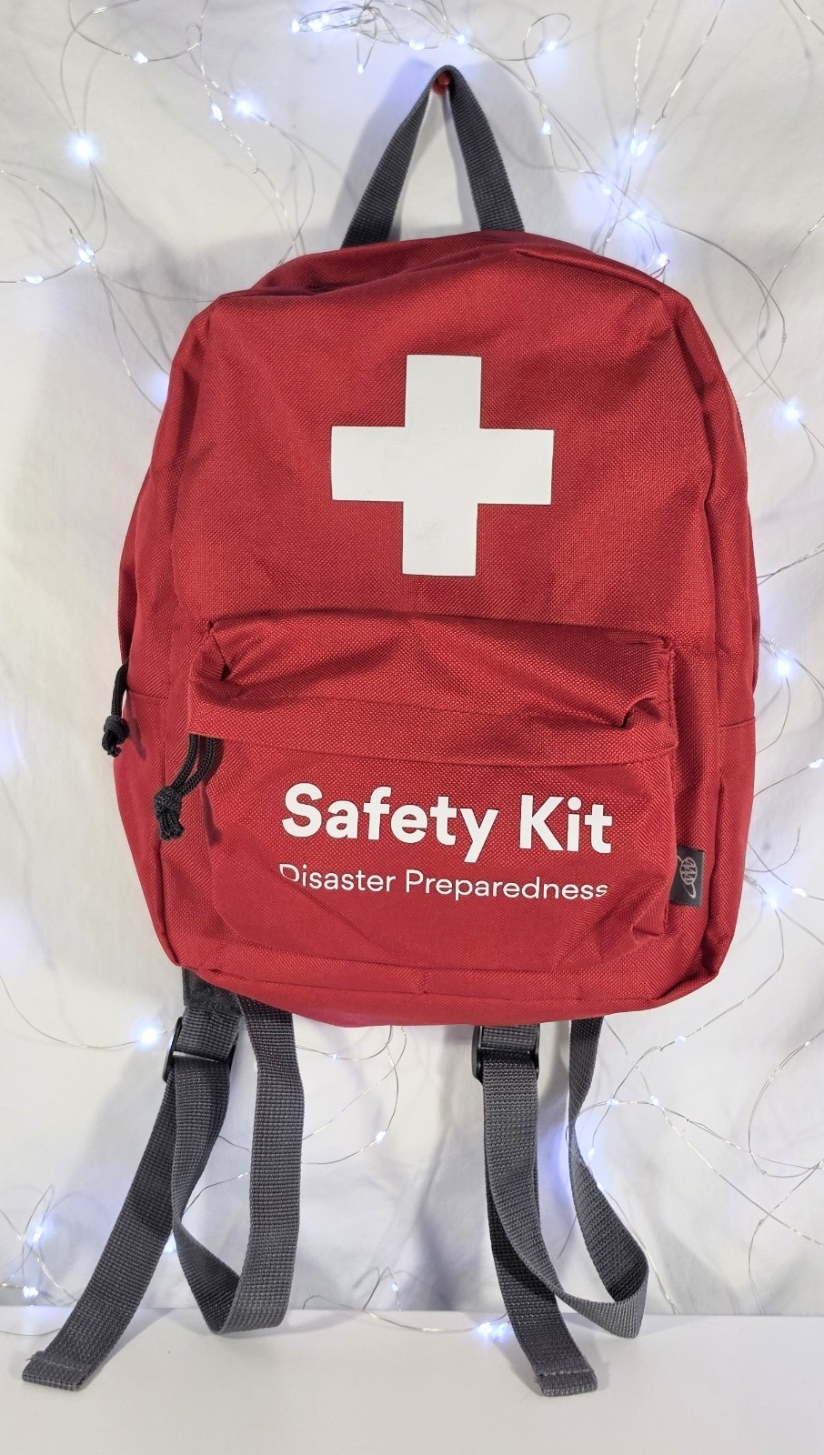 Empty AAA Red First Aid Backpack 12×9 (A24)