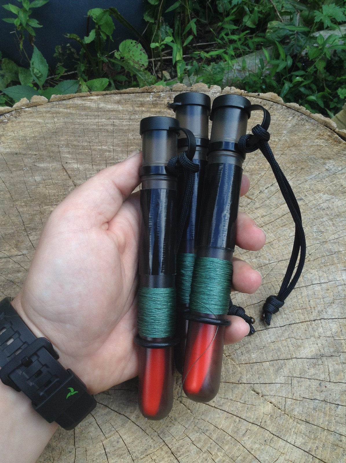 3 pack – Emergency-Survival-Hand Line-fishing kit – Now With Braided Line!