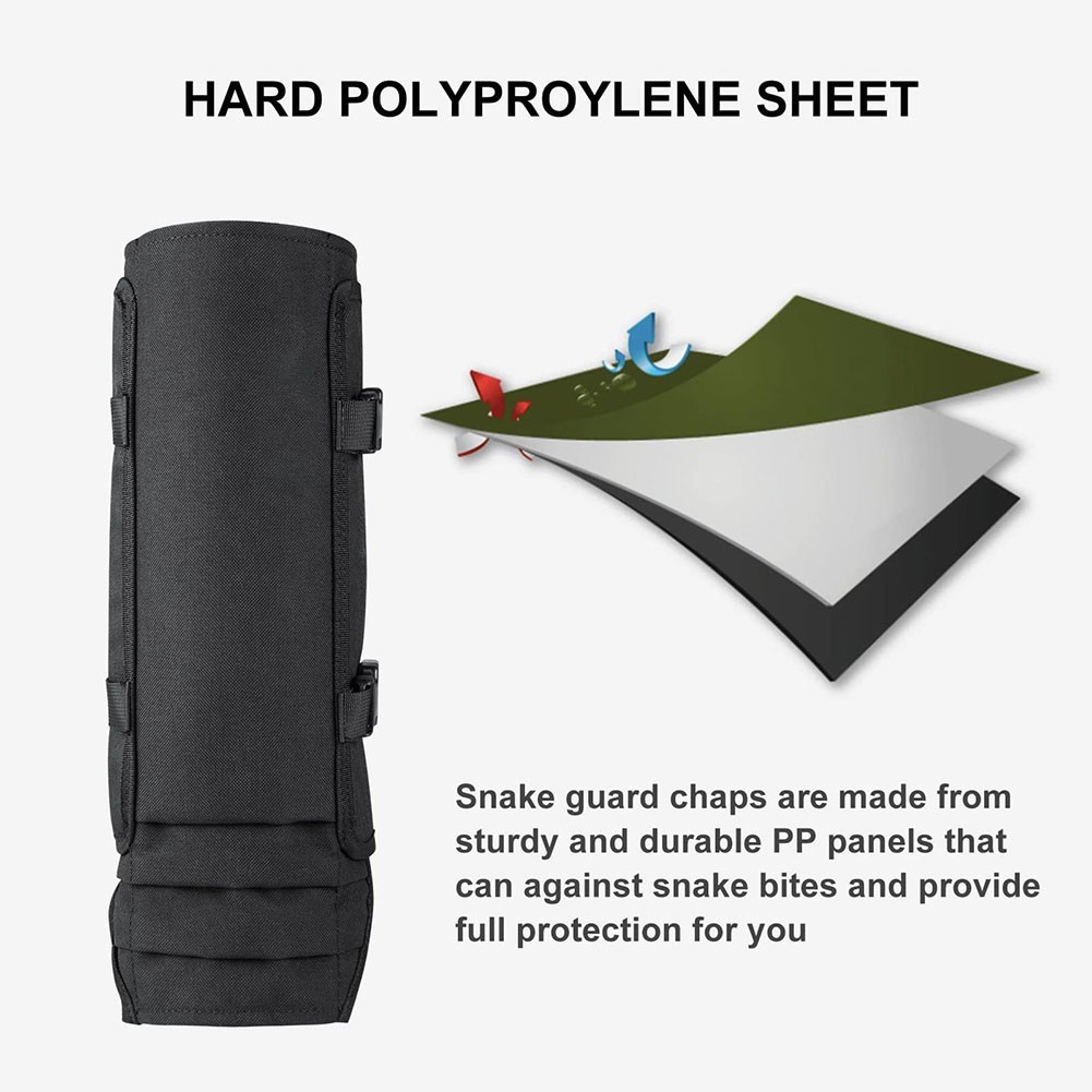Gaiter Leg Protection Designed for Safety in Various Outdoor Scenarios
