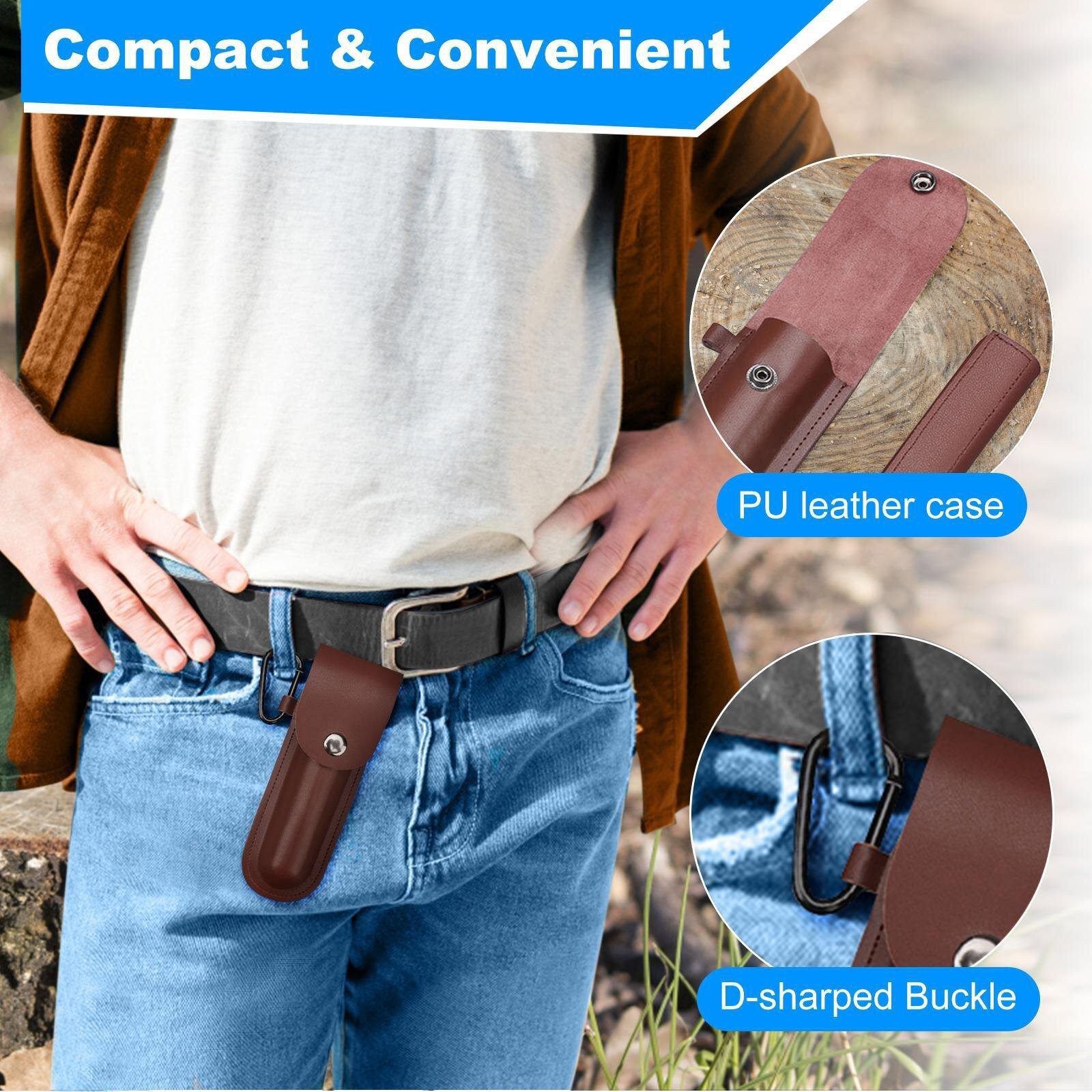 Outdoor Survival Tool Wood Drill Manual Hand Auger Wrench for Bushcraft Settlers