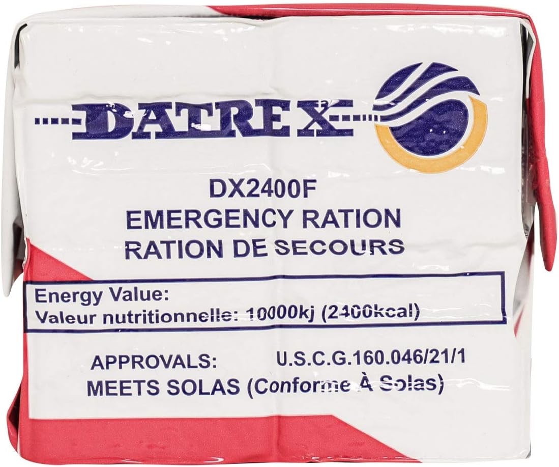 Emergency Food Ration Bars for Disaster or Survival, 12 Count (Pack of 1)