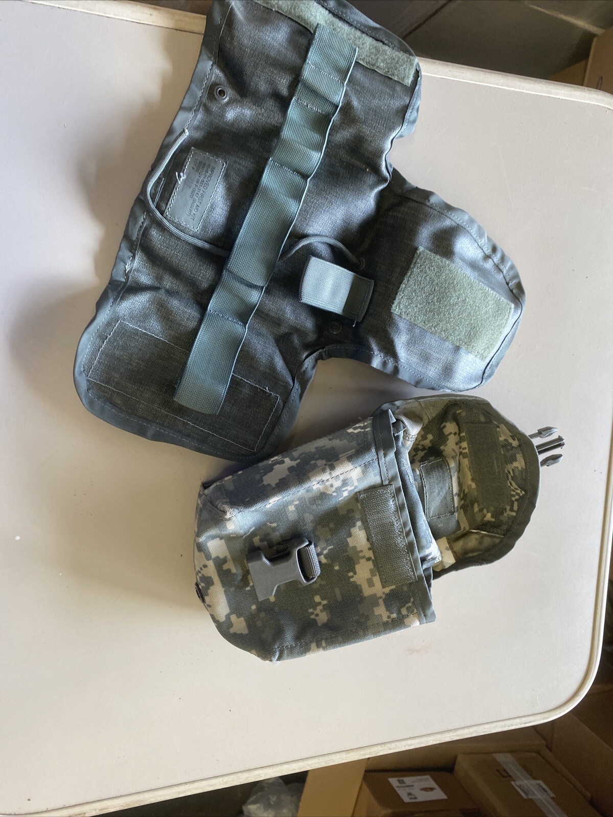 US Military MOLLE II IFAK Pouch w/ INSERT – ACU IMPROVED First Aid Kit