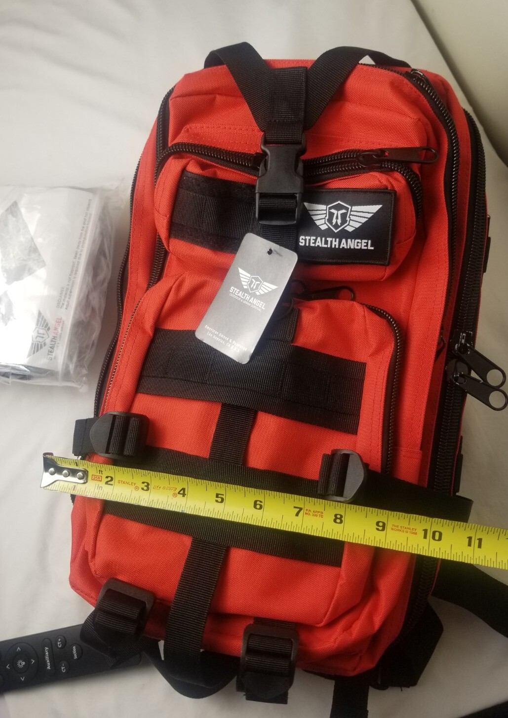 Stealth Angel Survival Backpack Emergency Survival Kit – New Not Complete.