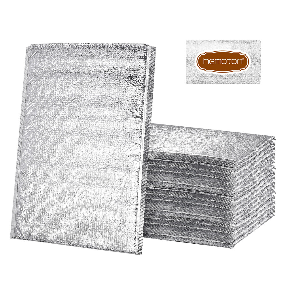 20PCS Insulation Lunch Bag Reusable Sandwich Bags Food Packing Thermal Bags