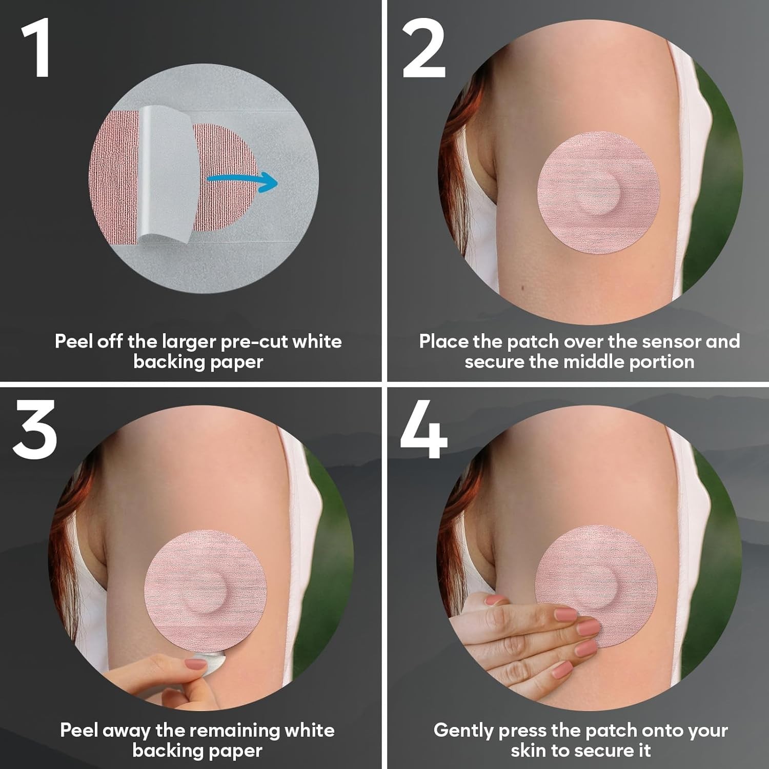 20 Freestyle Libre 2 Sensor Covers – Non-Irritating & Discreet for Active Living