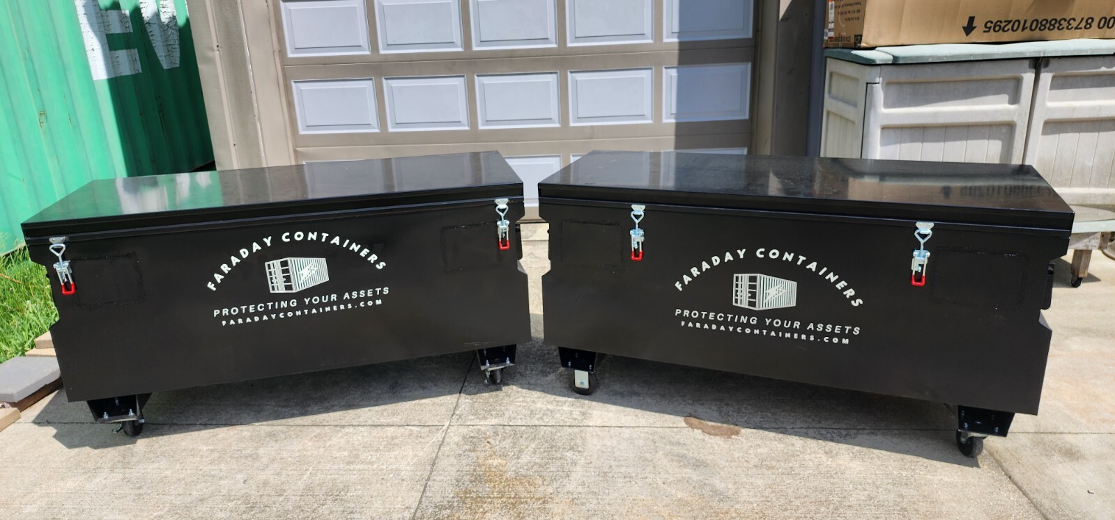 40′ Faraday Cage Shipping Container EMP Storage for Car Generator ATV Tools HDDs