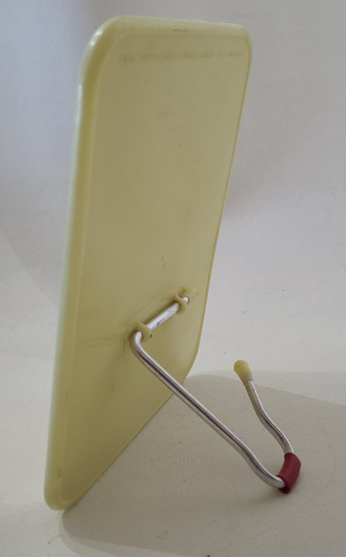 Camping Mirror Coghlan’s Vintage 1971 Compact Stands Clamps Hangs Hong Kong Old