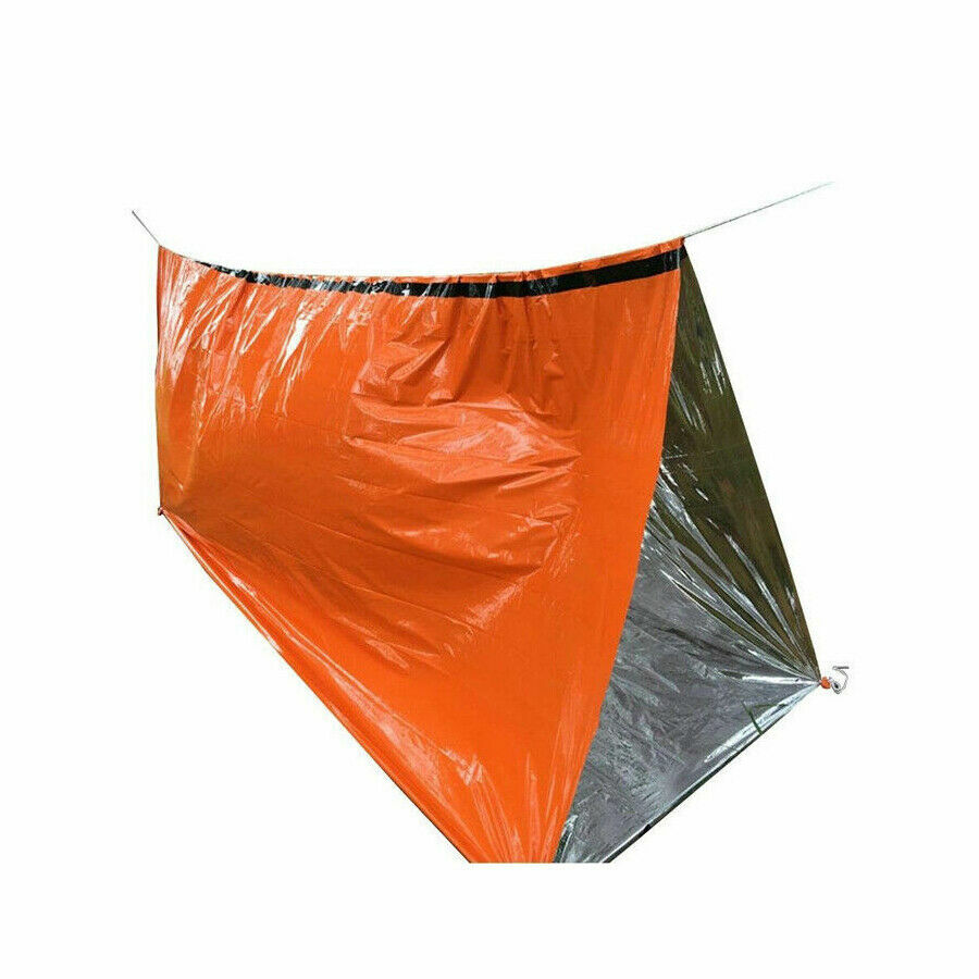 2 Pack Emergency Sleeping Bag Outdoor Camping Gear For Hiking Survival Thermal