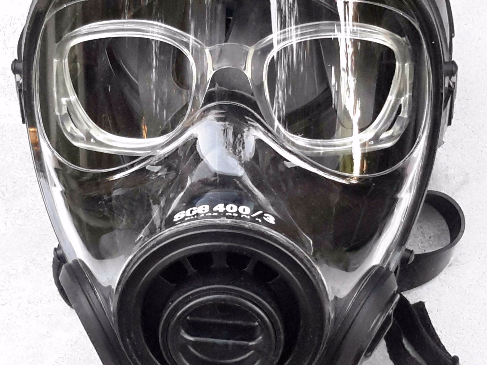 SGE Gas Mask Spectacle Frame #2 For SGE 150, 400 & 400/3 Users Needing Glasses