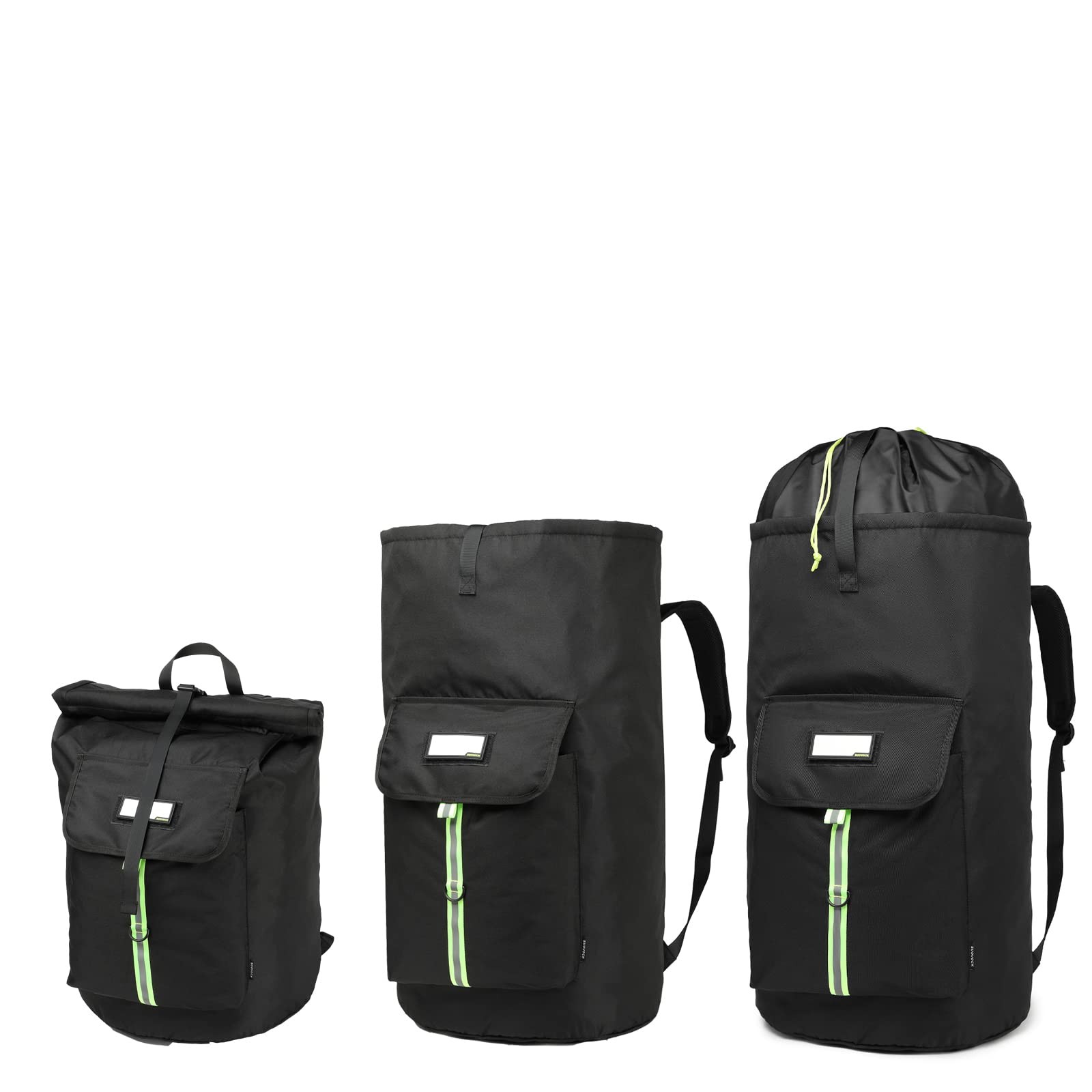 SUOVOCK laundry bag backpack,extra-large X-Large, Black Laundry Backpack Bag