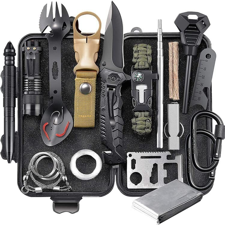 Survival Set | Military Survival Kit | Emergency Survival Equipment