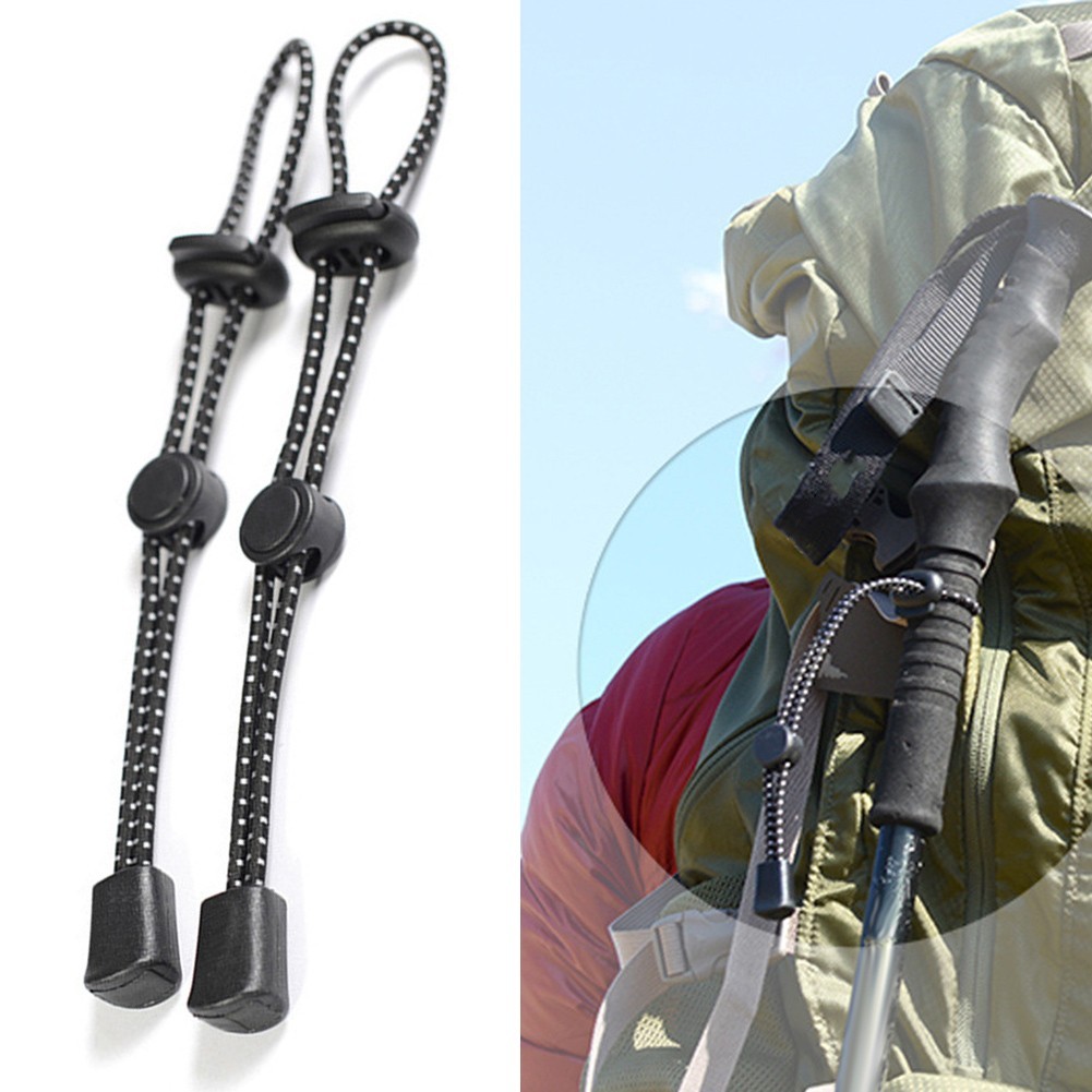 Mountaineering Backpack Trekking Hiking Pole Adjustable Backpack Holder