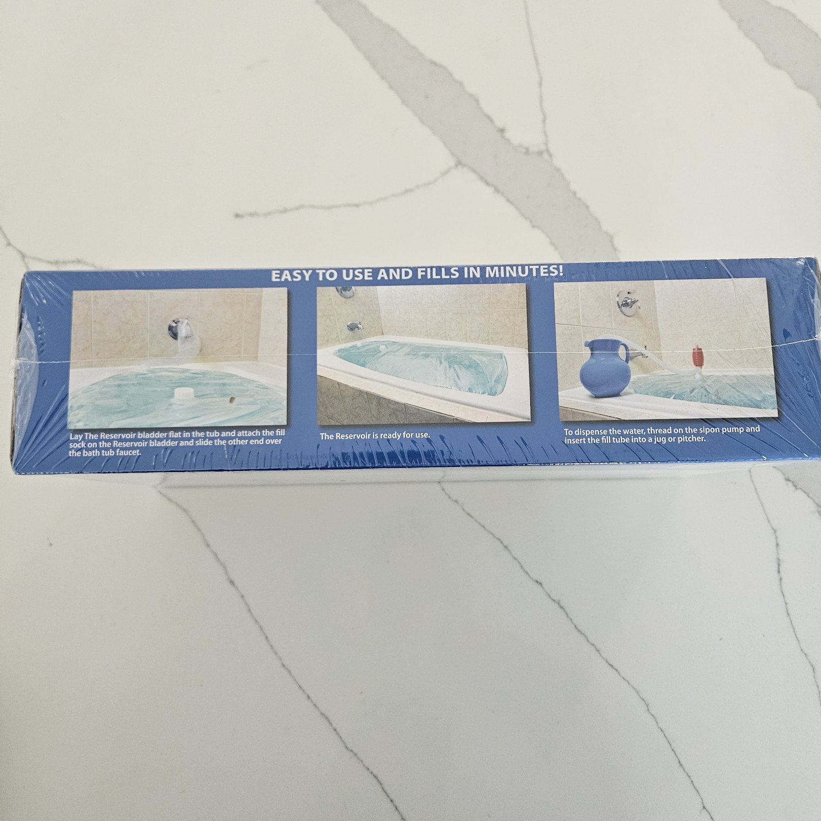 The Reservoir Emergency Water Storage System 100 Gallons, New In Box