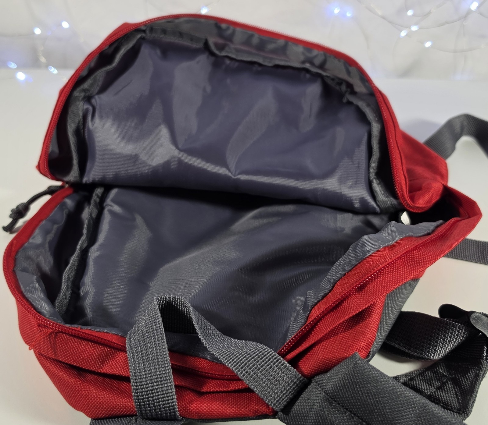 Empty AAA Red First Aid Backpack 12×9 (A24)