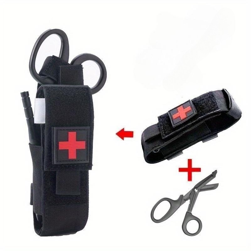 Practical IFAK trauma first aid tool storage, MOLLE tourniquet storage bag