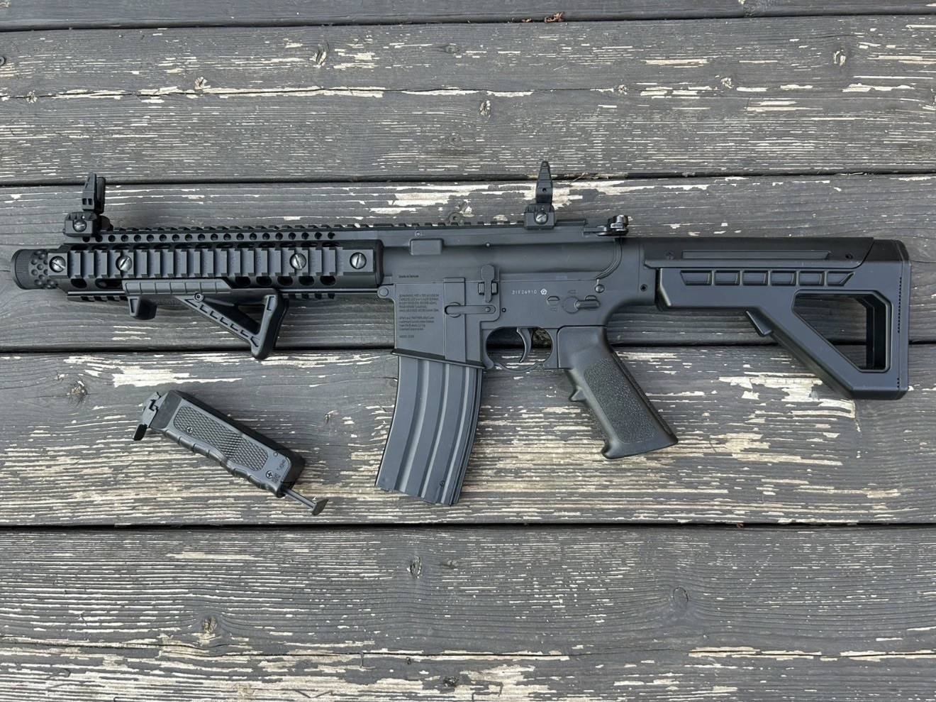 DPMS Panther Arms SBR Full Auto Blowback Action BB Rifle Model DSBR