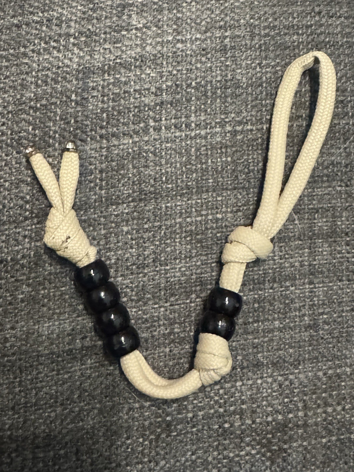 Ranger Pace Beads – Tan And Black Reduced Size